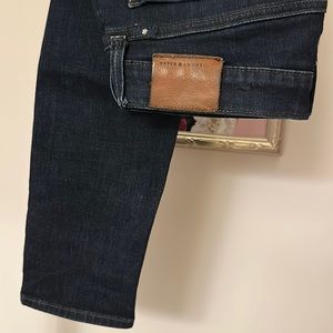 Lucky Brand dark blue skinny jeans